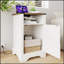 Table d'appoint de table de chevet Farmhouse, table de bout rustique en bois avec prises électriques et station de charge, rangement de chevet haut