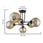 Glass Semi Flush Mount-70328296