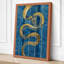 Gilded Serpent Art Deco - Wrapped Canvas-1119037069-1119037071
