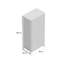 Antwan 2 Door Manufactured Wood Wardrobe