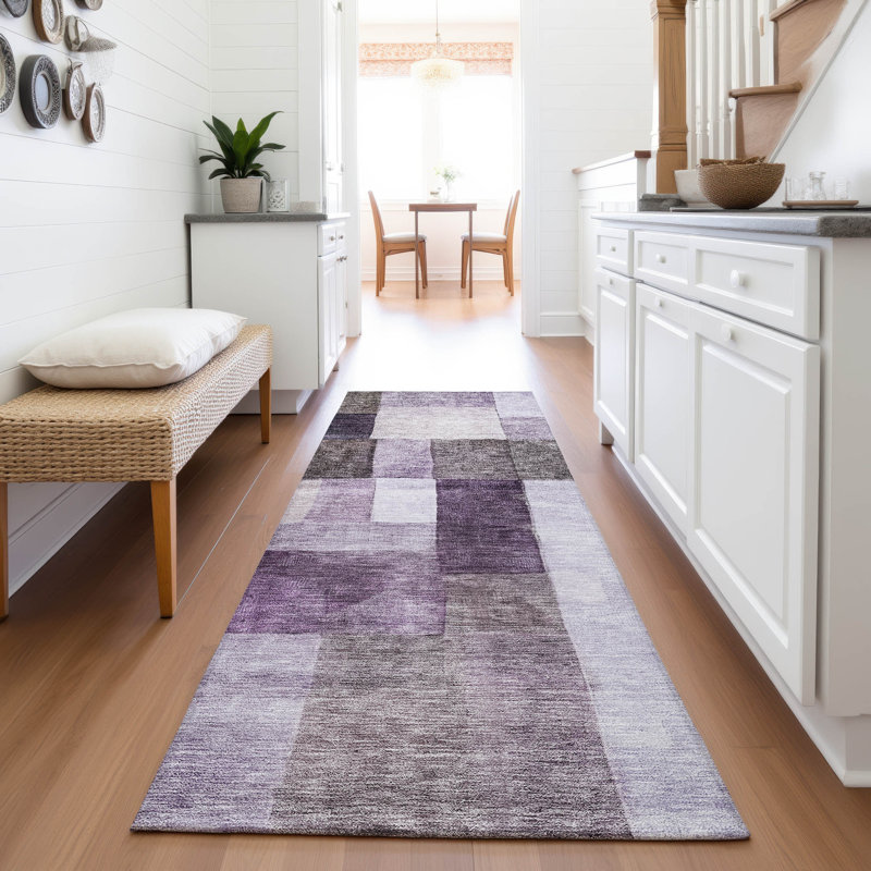 Premium Machine Washable Lyndhurst AMF1190 Rug, Runner 2'3" x 7'6"