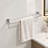 5-Piece Chrome Bathroom Hardware Accessories Set, Stainless Steel, Wall Mounted
