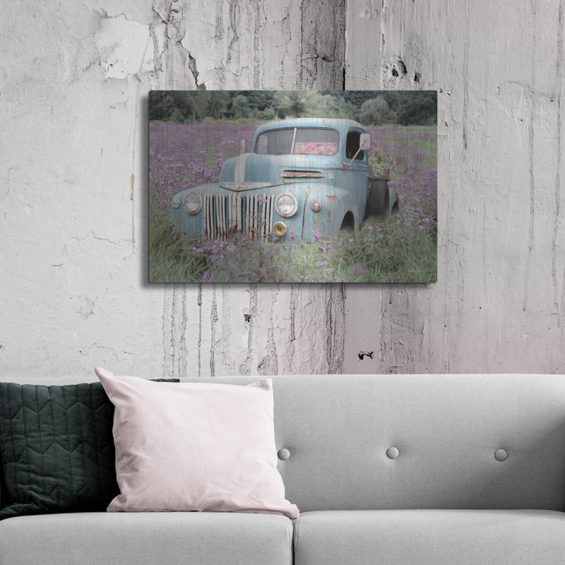 «Truckoad Of Happiness» par Lori Deiter, H 24 po x l 36 po