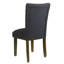 Chaise rembourrée en lin Saxis-2124431515
