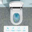 MONSFEST 1.28 Gallons GPF Elongated Bidet Toilet