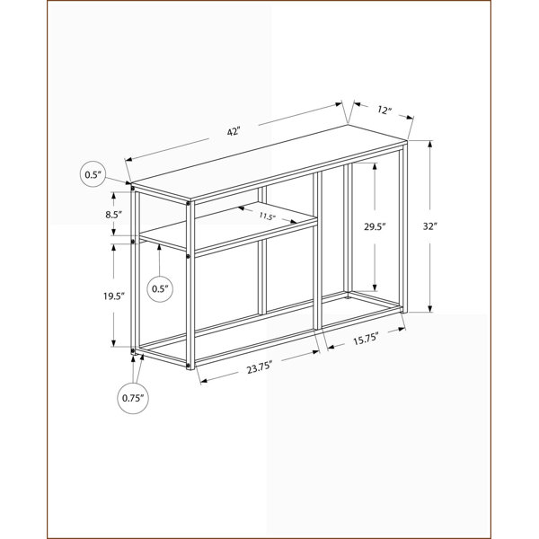 Dimensions du produit