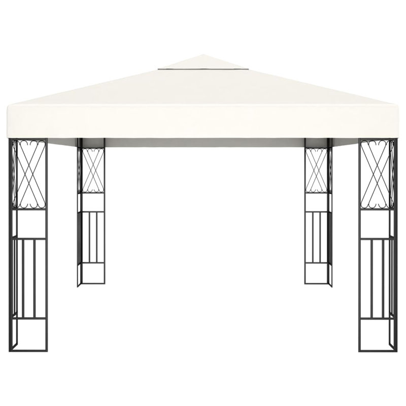 Nunda 3m x 4m Steel Pop Up Gazebo, Cream