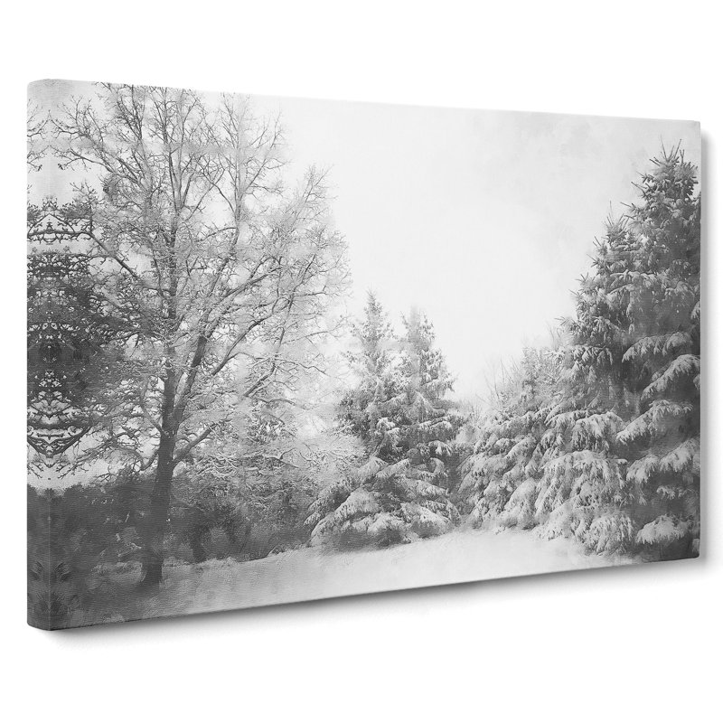 Winter Forest Vol.6 - Wrapped Canvas, 40cm H x 60cm W x 3cm D
