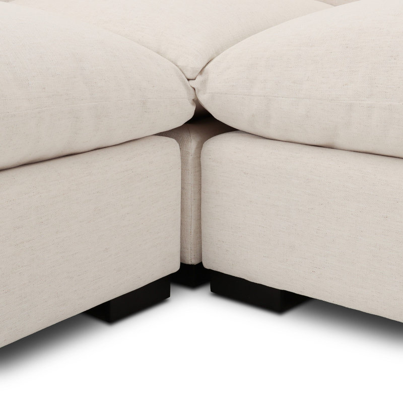 Caulkins Sectional, 31.5" H x 121.5" W x 121.5" D
