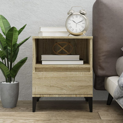 Mervel Manufactured Wood Bedside Table