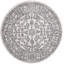 Tapis traditionnel gris foncé ivoire-456531475