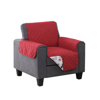 Polyester T-Cushion Armchair Slipcover