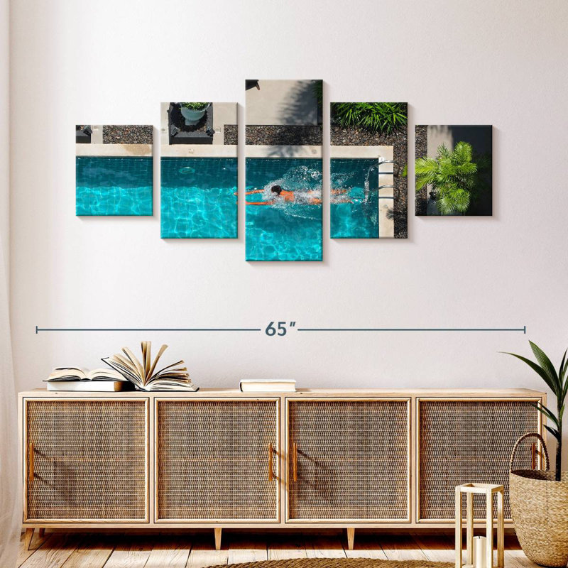 Piscine extérieure, H 24 po x l 55 po