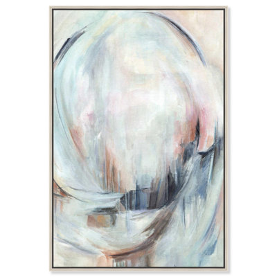 «Grey Waters», reproduction d'art moderne sur toile par Art Remedy