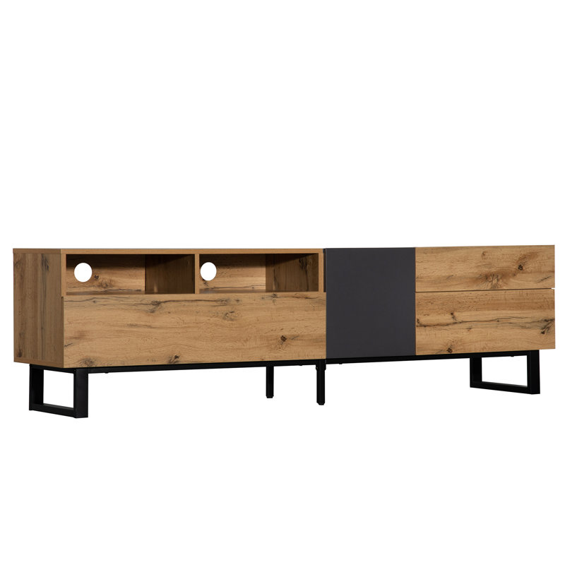 Aleha TV Stand, Brown
