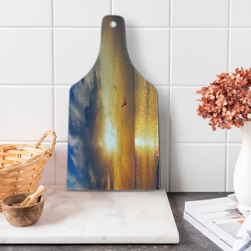 Planche à découper en verre trempé Ambesonne