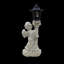 Ensemble de statue colonne ange