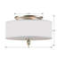 Plafonnier semi-encastré 14 po 3 lumières Stauffer-32959035