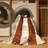 Machine Washable Checkered Beige Area Rug-1919286877