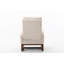 Chaise berçante rembourrée en tissu 39,7 po-105689364