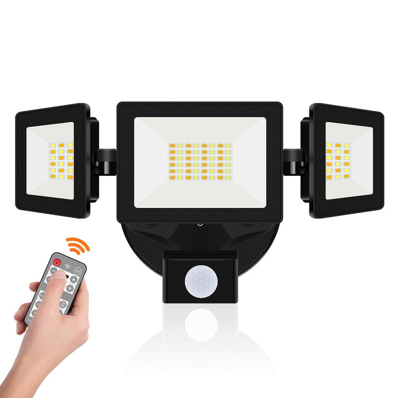 40-Watt LED Dusk to Dawn Outdoor Security Flood Light with Motion Sensor
