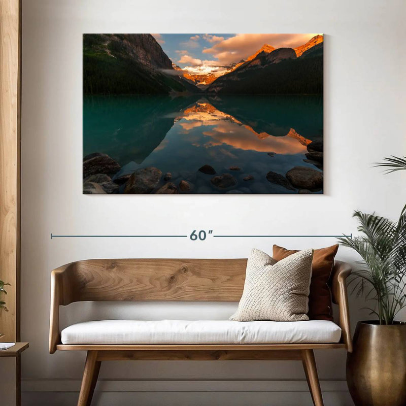 Lake Louise Sunrise, H 32 po x l 48 po