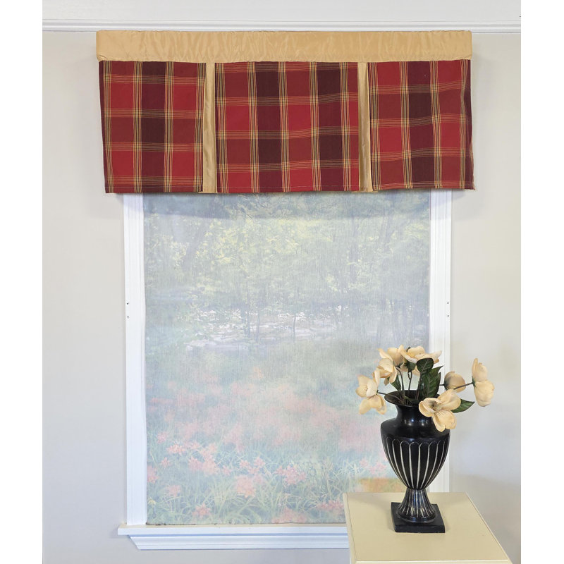 Cantonnière plissée RLF Home Duncaster