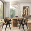 Plateau décoratif en marbre Monier avec poignées torsadées-1582998237