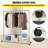 Hensius 61'' Metal Adjustable Clothing Rack