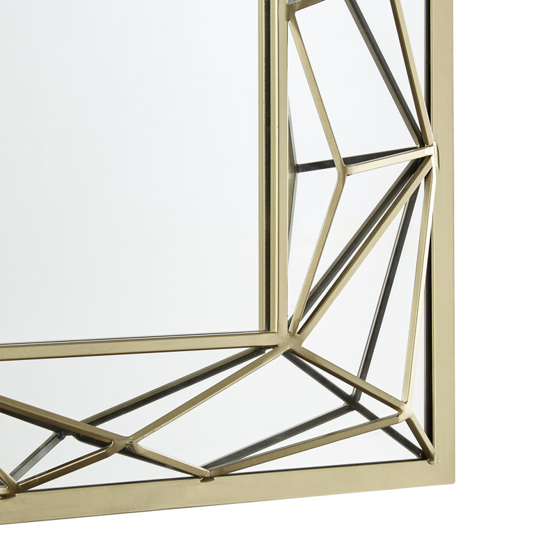 Miroir d'appoint Ariol, Doré