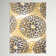 Floral Yellow/Dark Gray/Ivory Area Rug