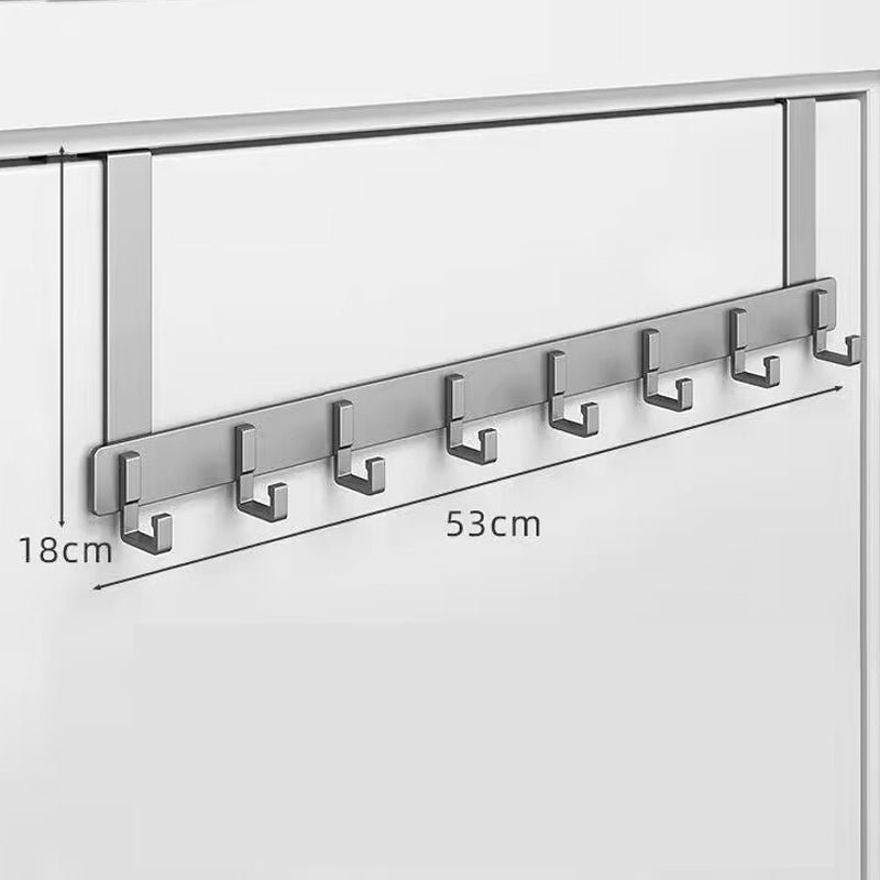 Arnot Aluminium Door Wall Hook, Grey