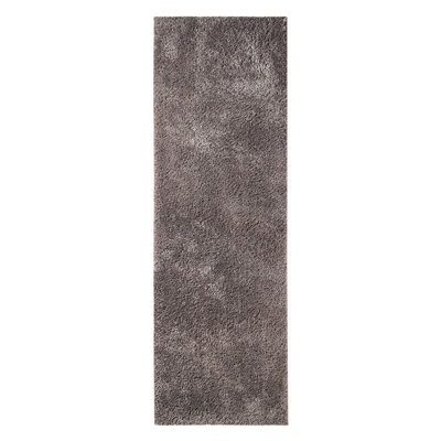 Tapis de couloir touffeté de couleur unie en polypropylène 2 pi 8 po x 8 pi Jiskly