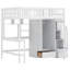 Lit mezzanine double avec tiroirs Jarlegav Kids-619752167