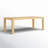 Block 84" Solid Wood Dining Table-87704098
