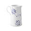 Blue Fluted Mega Royal Copenhagen White/Blue Elements 50.72 oz. Pitcher