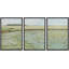 "Abstrait brume naturelle, nature sauvage, illustrations, décor moderne, calme, détente, confortable pour la chambre à coucher" 3 pièces-100780897-100780896