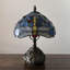 Mini lampe de table Tiffany Simonetti avec libellule en verre coloré à base de libellule bleue l 10 po x P 10 po x H 14 po *-314957553