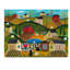 « country jardin folk art quilts », reproduction de peinture à l’acrylique sur toile tendue-31974971