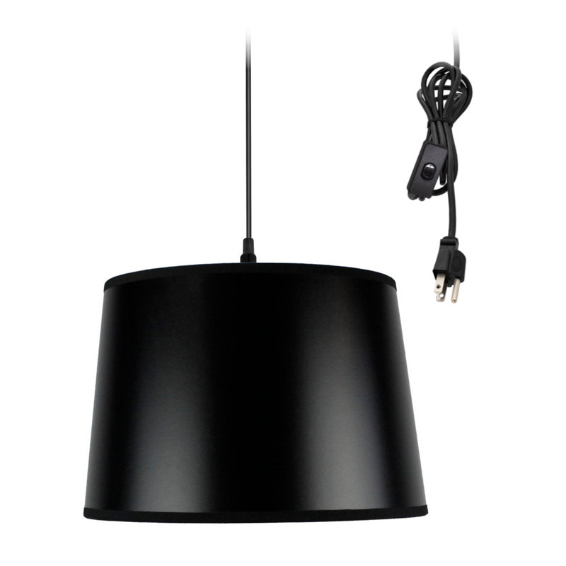 Tondreau 1 - Light Black Single Pendant