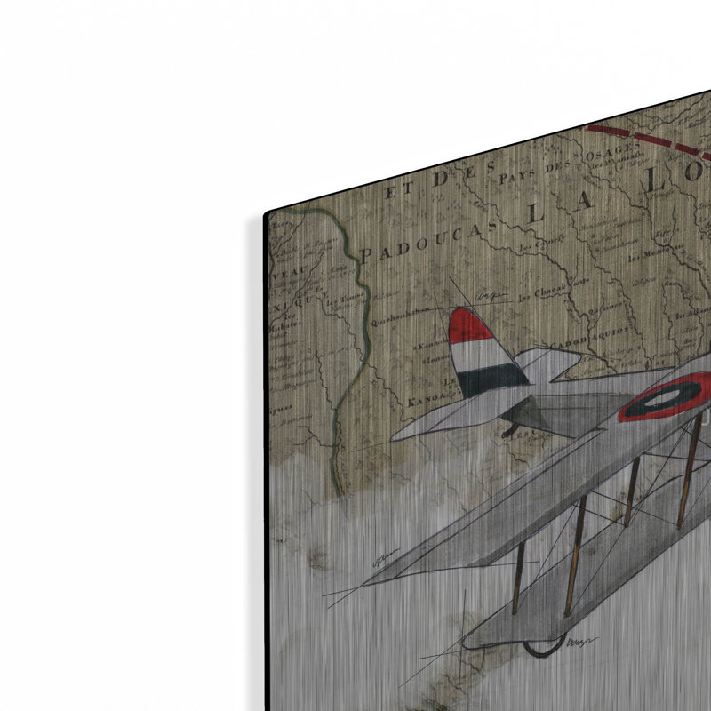 «Biplane 4» par GraphINC, H 12 po x l 16 po