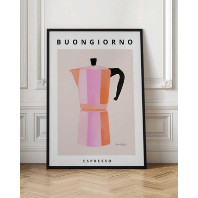 Buongiorno Espresso – Italian Coffee Art Print