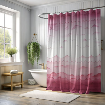 Rideau de douche Pink Tone