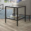 Hera Glass End Table with Storage-2017219342