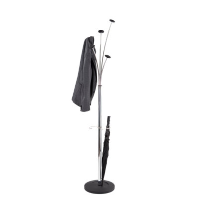 Steel Freestanding 5 - Hook Coat Rack
