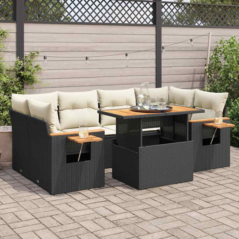 55cm Wide Patio Sofa with Cushions