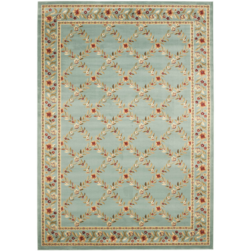 Klose Performance Floral Rug, Rectangle 4' x 6'