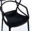 Chaise en plastique 4 pièces-1876470651