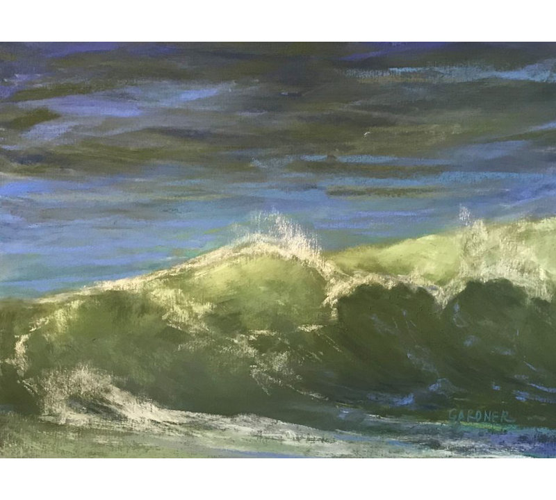 Slow Mo Print by Dina Gardner, Wrapped Canvas, 18" H x 24" W x 1.5" D, No Mat