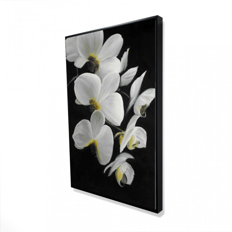 "Beautiful Orchids" sur toile, H 36 po x l 24 po